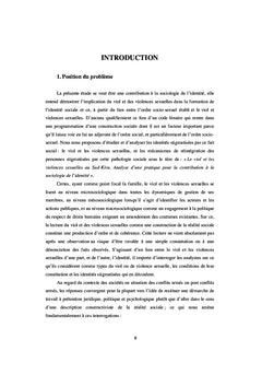 Le viol et les violences sexuelles au Sud-Kivu: Analyse d'une pratique