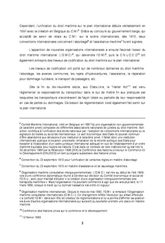 La Responsabilite du Transporteur de Marchandises par Mer selon les RH