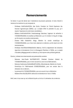 Valorisation des huiles essentielles de Tagetes et de Lantana