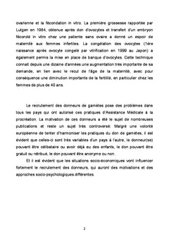 Comment ameliorer le recrutement des donneurs de sperme ou d'ovocytes