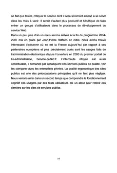 L'e-administration et la participation active de ses usagers