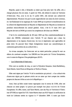 L'adaptabilite du droit de la concurrence aux Outre-mer