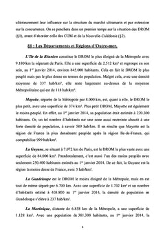 L'adaptabilite du droit de la concurrence aux Outre-mer
