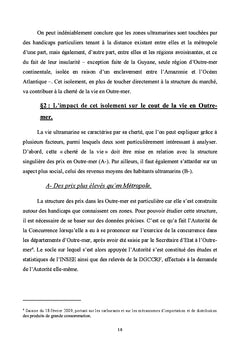 L'adaptabilite du droit de la concurrence aux Outre-mer