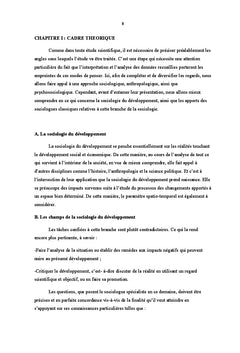 Demographie et developpement A Madagascar