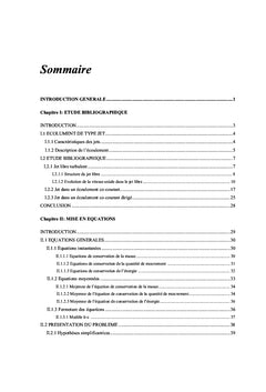 Modélisation numérique d'un jet plan turbulent en co-courant dirigé