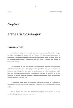 Modélisation numérique d'un jet plan turbulent en co-courant dirigé