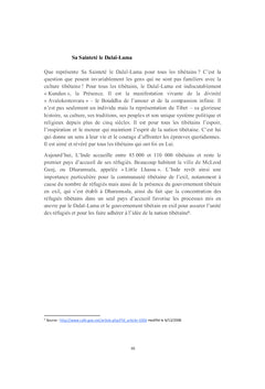 Réfugiés tibétains en Inde