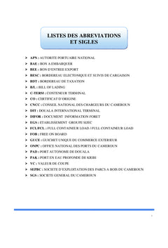Maîtrise du passage portuaire et performance d'une entreprise
