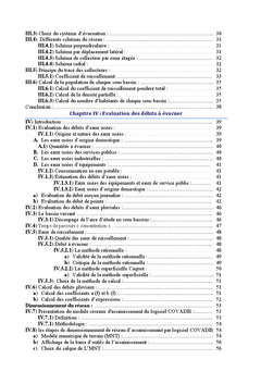 Conception et dimensionnement d'un réseau d'assainissement