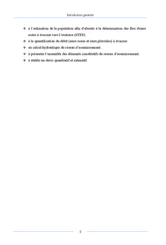 Conception et dimensionnement d'un réseau d'assainissement