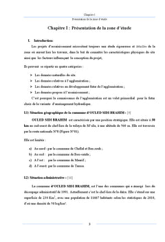 Conception et dimensionnement d'un réseau d'assainissement