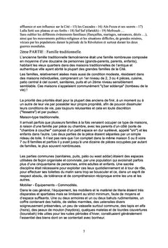 Le quotidien-type d'une ancienne famille traditionnelle tlamcenienne