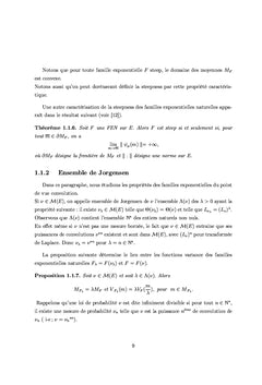 Propriétés caractéristiques d'une fonction variance