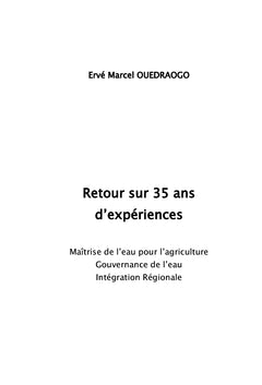 Retour sur 35 ans d'expériences enrichissantes