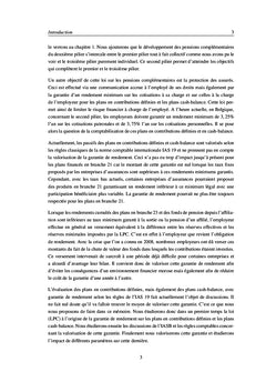 Plans en contributions définies à taux minimum garanti sous ias19