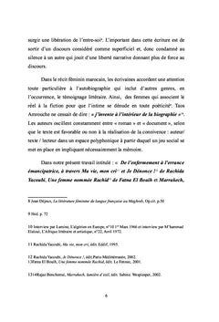 De l'enfermement à l'errance émancipatrice