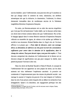 De l'enfermement à l'errance émancipatrice