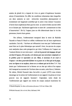 De l'enfermement à l'errance émancipatrice