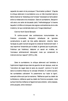 Un intellectuel hors norme: Walter Benjamin ou la pensée surréaliste