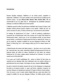 Évaluation de la détente verticale