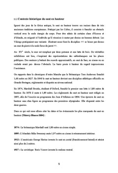 Évaluation de la détente verticale