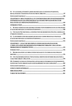Ambiguïtes de l'urbanisation rurale et etat des moyens d'existence
