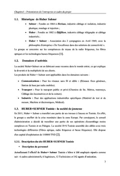 Chantier Hoshin: consommables production