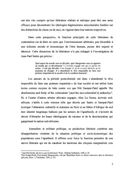 L'oeuvre romanesque d'Alex La Guma