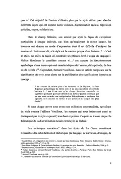 L'oeuvre romanesque d'Alex La Guma