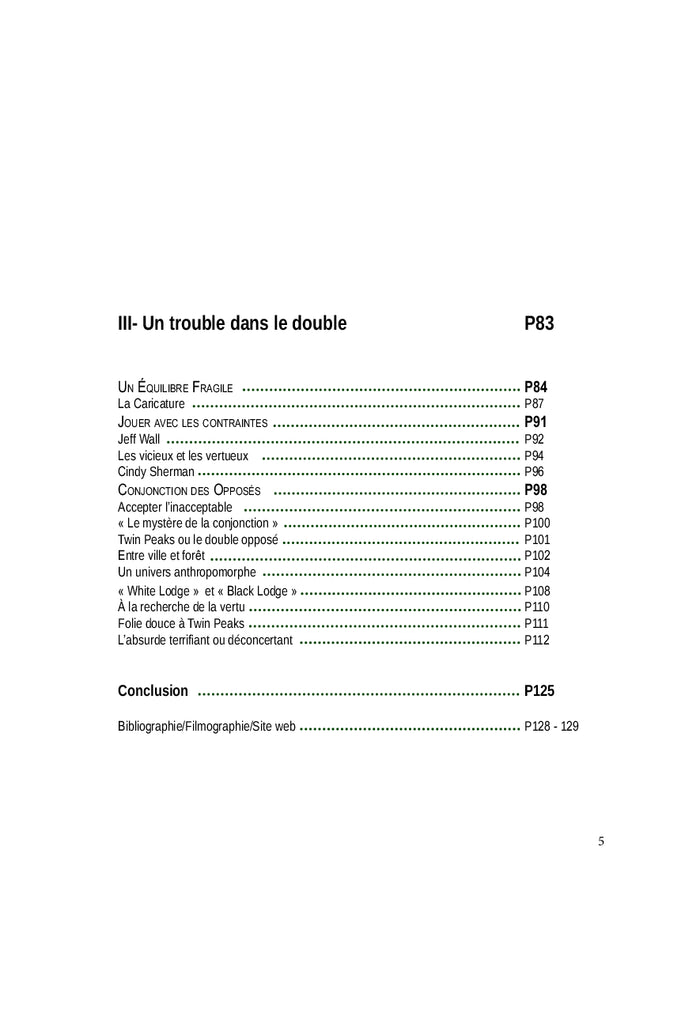 Twin Peaks, un trouble dans le double