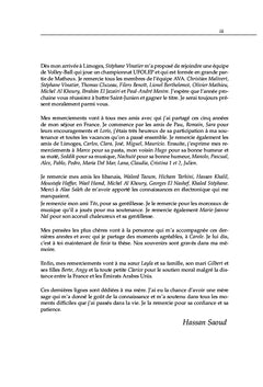 Etude des Problemes Unilateraux