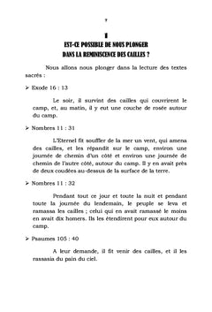 Les oeufs des cailles