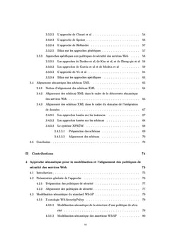 Modelisation et alignement des politiques de securite des Services Web