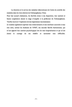 Tuberculose en Chine
