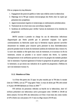 Tuberculose en Chine