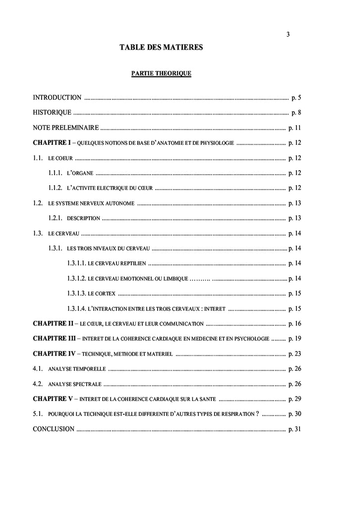L entrainement a la cohérence cardiaque dans la gestion du stress