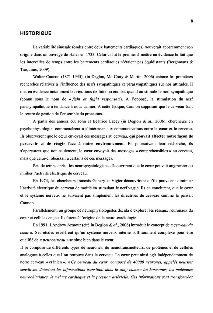 L entrainement a la cohérence cardiaque dans la gestion du stress