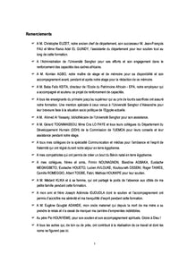 Système d'information culturelle pour les pays de l'UEMOA
