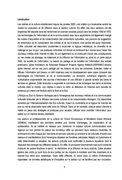 Système d'information culturelle pour les pays de l'UEMOA