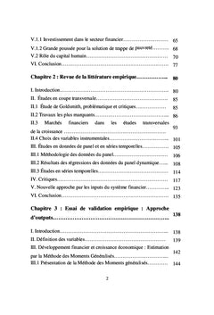 Système financier-croissance économique