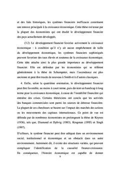 Système financier-croissance économique