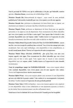 Mise au point de modèle mathématique d'estimation du parc motorisé