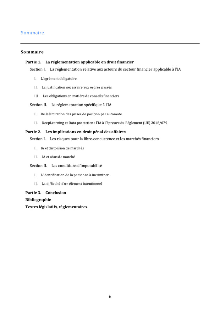 Intelligence artificielle et marchés financiers