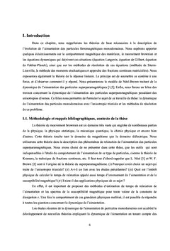 Dynamique de l'aimantation dans les Nanoparticules magnétiques