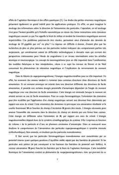 Dynamique de l'aimantation dans les Nanoparticules magnétiques