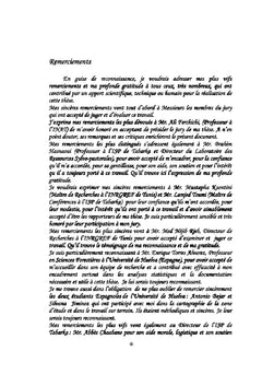 Action anthropique sur la suberaie tunisienne