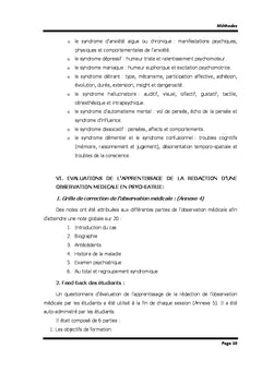 La rédaction d'observation médicale en psychiatrie