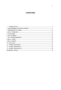 Maurice Merleau-Ponty et le concept de chiasme