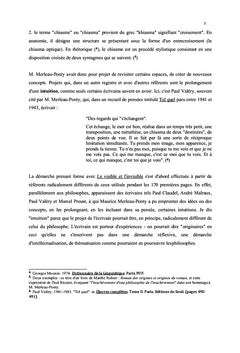 Maurice Merleau-Ponty et le concept de chiasme